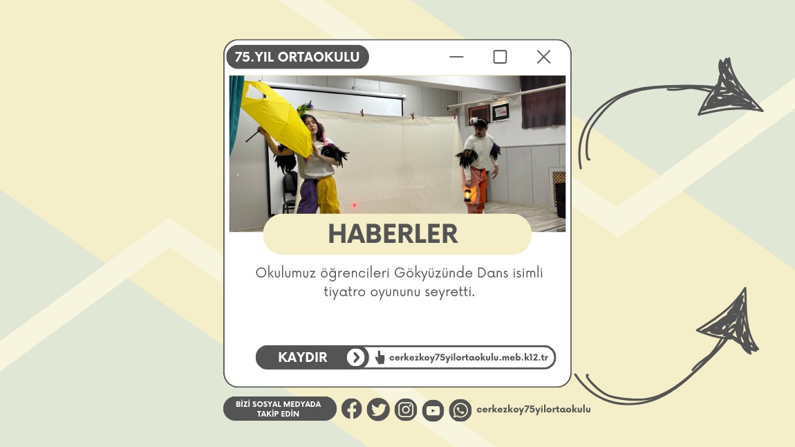 Okulumuzda Tiyatro Oyunu Sergilendi